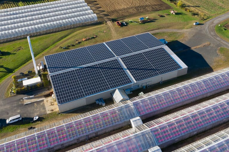 Instalación solar comercial